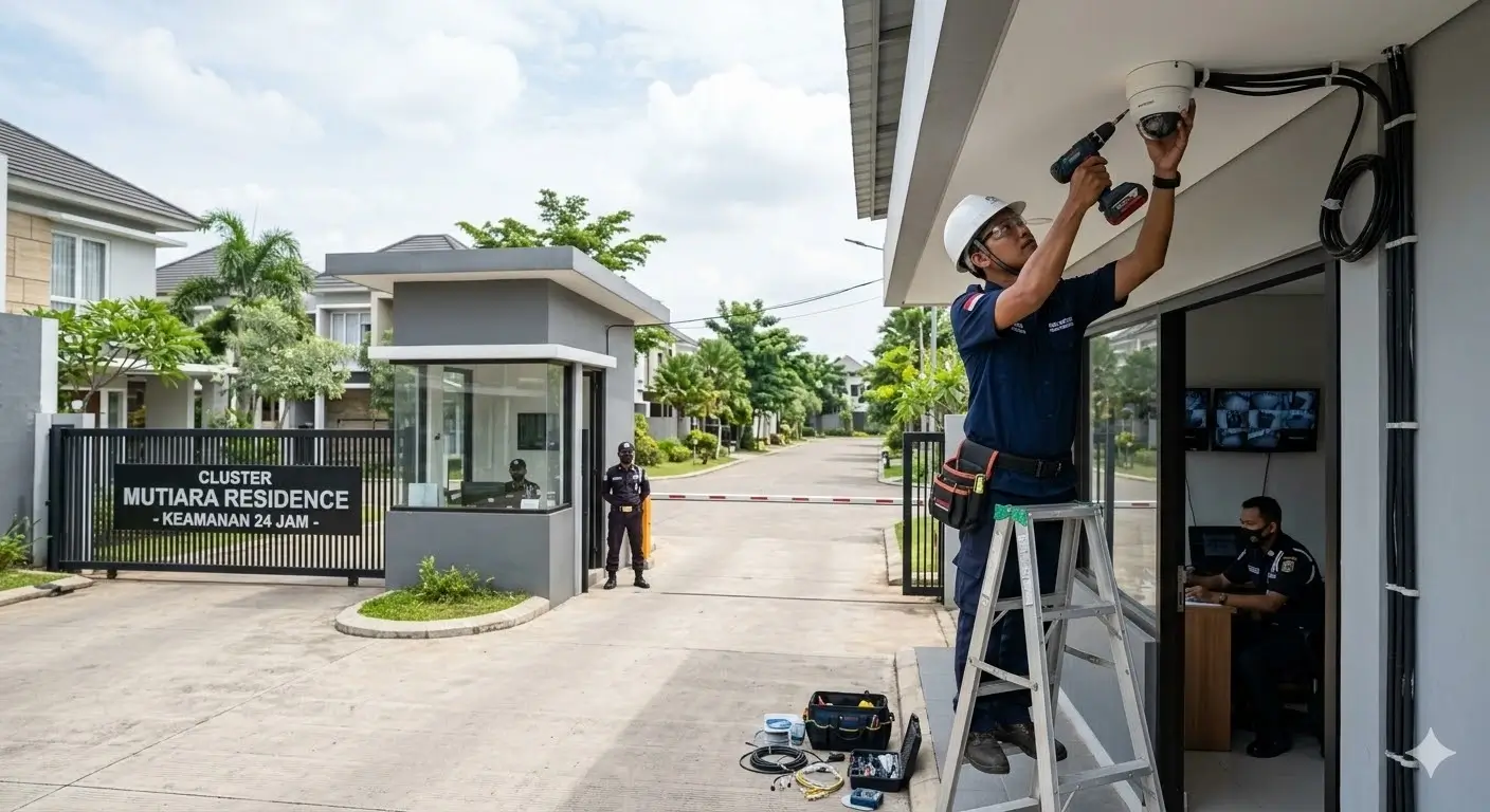 Personel Satpam Gada Pratama Siap Siaga